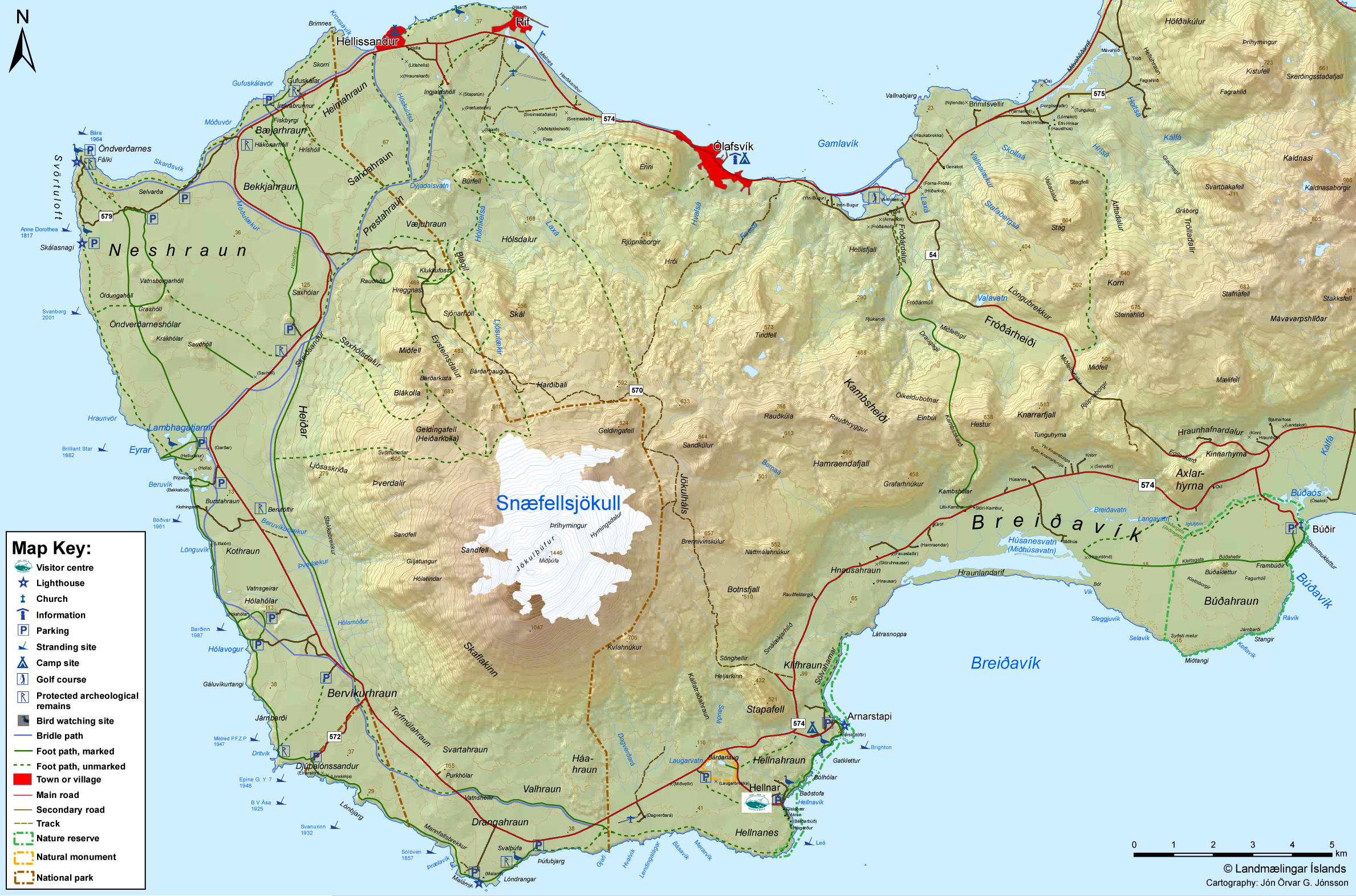 Snæfellsjökull nasjonalpark